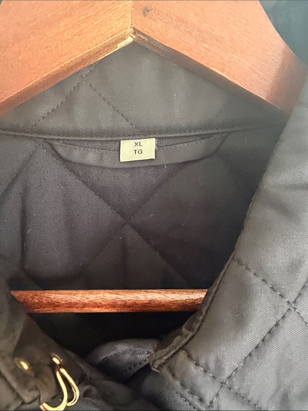 Burbey Quilted Women’s Jacket with Signature Check - Picture 4 of 10